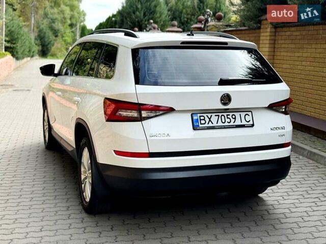 Белый Шкода Kodiaq, объемом двигателя 1.97 л и пробегом 100 тыс. км за 29900 $, фото 7 на Automoto.ua