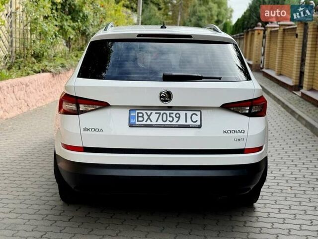 Белый Шкода Kodiaq, объемом двигателя 1.97 л и пробегом 100 тыс. км за 29900 $, фото 8 на Automoto.ua
