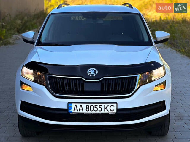 Белый Шкода Kodiaq, объемом двигателя 2 л и пробегом 186 тыс. км за 27777 $, фото 1 на Automoto.ua