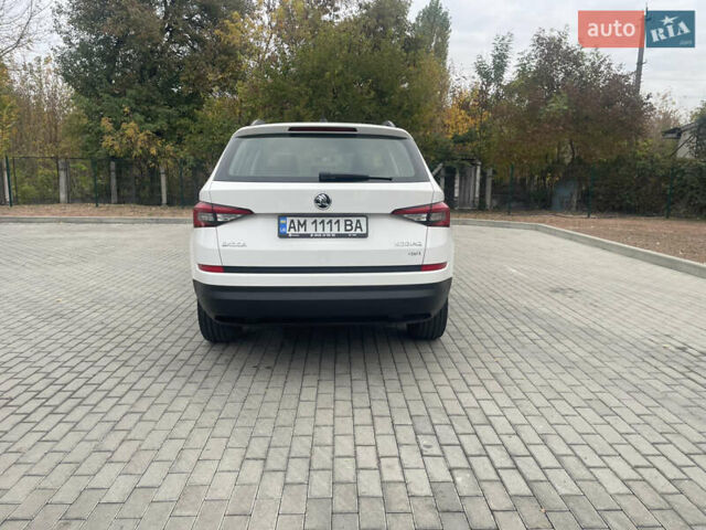 Белый Шкода Kodiaq, объемом двигателя 1.97 л и пробегом 28 тыс. км за 34000 $, фото 3 на Automoto.ua