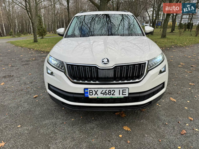 Білий Шкода Kodiaq, об'ємом двигуна 1.97 л та пробігом 131 тис. км за 29750 $, фото 11 на Automoto.ua