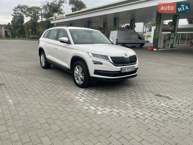 Белый Шкода Kodiaq, объемом двигателя 1.97 л и пробегом 28 тыс. км за 34000 $, фото 6 на Automoto.ua