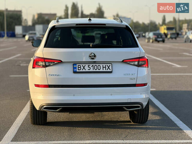Білий Шкода Kodiaq, об'ємом двигуна 1.97 л та пробігом 205 тис. км за 30500 $, фото 4 на Automoto.ua