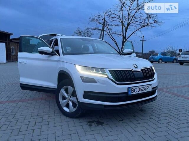 Белый Шкода Kodiaq, объемом двигателя 2 л и пробегом 99 тыс. км за 34500 $, фото 39 на Automoto.ua