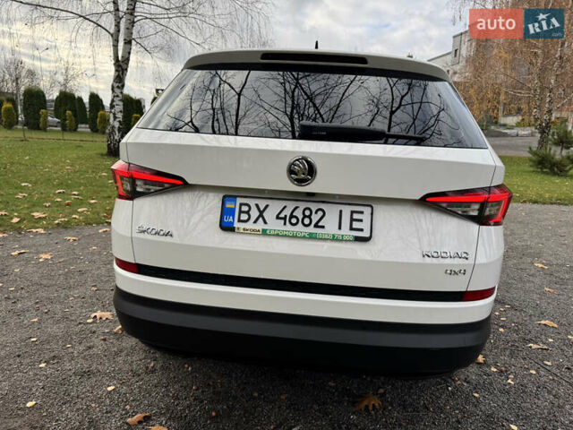 Білий Шкода Kodiaq, об'ємом двигуна 1.97 л та пробігом 131 тис. км за 29750 $, фото 5 на Automoto.ua