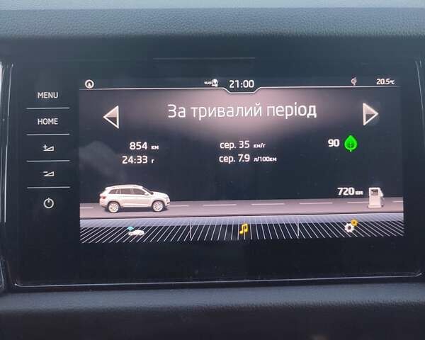 Білий Шкода Kodiaq, об'ємом двигуна 1.97 л та пробігом 215 тис. км за 27700 $, фото 39 на Automoto.ua