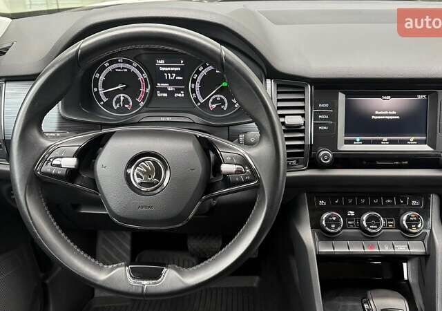 Білий Шкода Kodiaq, об'ємом двигуна 1.98 л та пробігом 131 тис. км за 24205 $, фото 8 на Automoto.ua