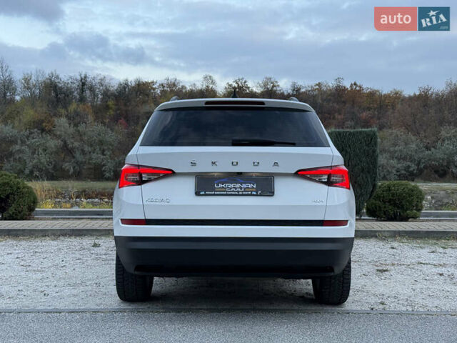 Белый Шкода Kodiaq, объемом двигателя 1.98 л и пробегом 95 тыс. км за 26699 $, фото 10 на Automoto.ua