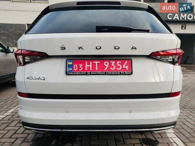Білий Шкода Kodiaq, об'ємом двигуна 1.97 л та пробігом 190 тис. км за 30950 $, фото 7 на Automoto.ua