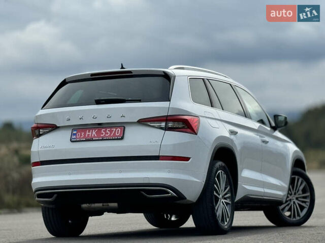 Белый Шкода Kodiaq, объемом двигателя 2 л и пробегом 153 тыс. км за 35600 $, фото 22 на Automoto.ua