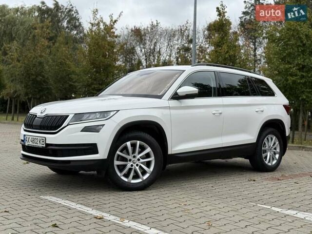 Белый Шкода Kodiaq, объемом двигателя 1.98 л и пробегом 56 тыс. км за 30500 $, фото 10 на Automoto.ua