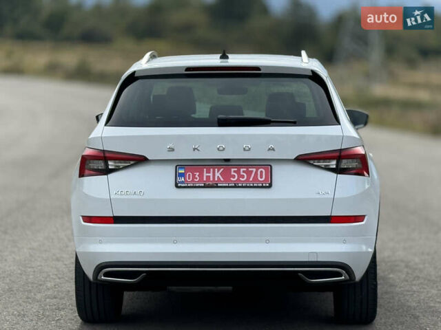 Белый Шкода Kodiaq, объемом двигателя 2 л и пробегом 153 тыс. км за 35600 $, фото 28 на Automoto.ua