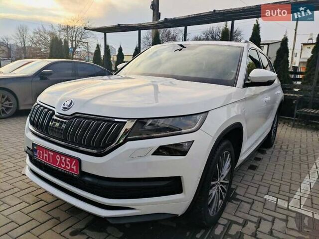 Білий Шкода Kodiaq, об'ємом двигуна 1.97 л та пробігом 190 тис. км за 30950 $, фото 4 на Automoto.ua