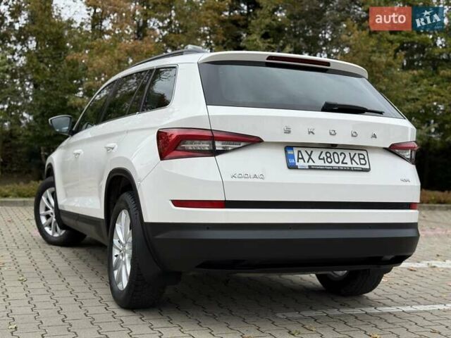 Белый Шкода Kodiaq, объемом двигателя 1.98 л и пробегом 56 тыс. км за 30500 $, фото 22 на Automoto.ua