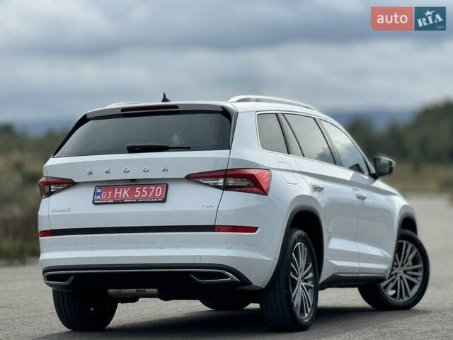 Белый Шкода Kodiaq, объемом двигателя 2 л и пробегом 153 тыс. км за 35600 $, фото 24 на Automoto.ua