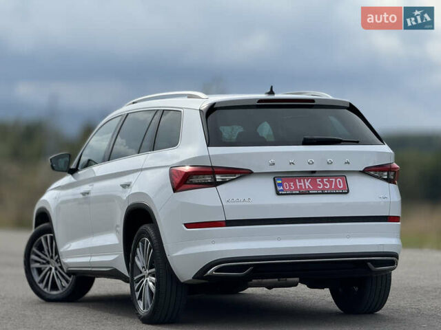 Белый Шкода Kodiaq, объемом двигателя 2 л и пробегом 153 тыс. км за 35600 $, фото 25 на Automoto.ua