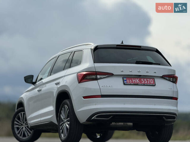 Белый Шкода Kodiaq, объемом двигателя 2 л и пробегом 153 тыс. км за 35600 $, фото 19 на Automoto.ua