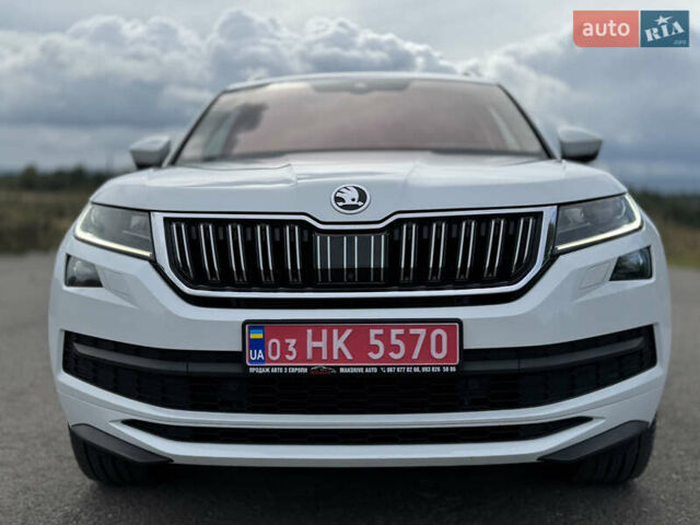 Белый Шкода Kodiaq, объемом двигателя 2 л и пробегом 153 тыс. км за 35600 $, фото 9 на Automoto.ua