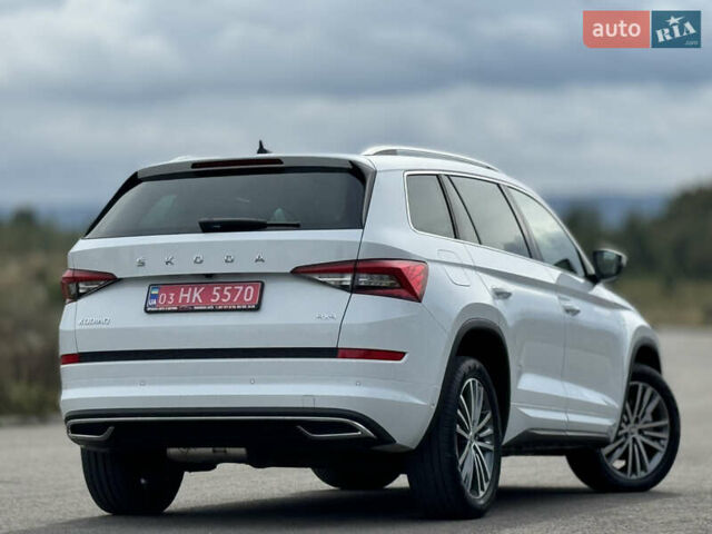 Белый Шкода Kodiaq, объемом двигателя 2 л и пробегом 153 тыс. км за 35600 $, фото 20 на Automoto.ua