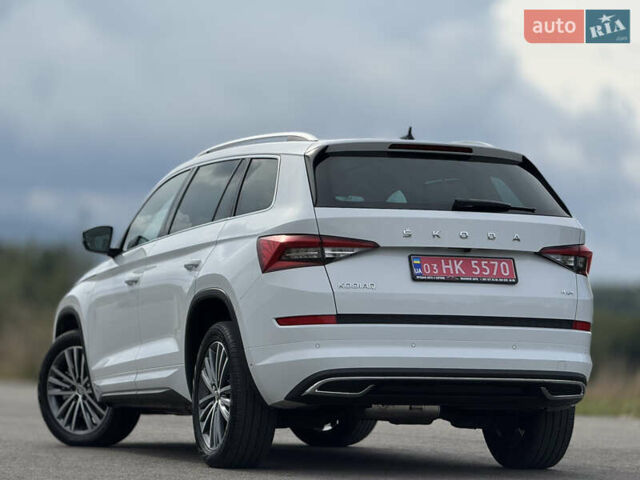 Белый Шкода Kodiaq, объемом двигателя 2 л и пробегом 153 тыс. км за 35600 $, фото 23 на Automoto.ua