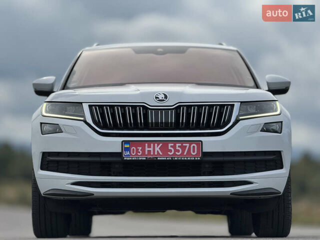 Белый Шкода Kodiaq, объемом двигателя 2 л и пробегом 153 тыс. км за 35600 $, фото 6 на Automoto.ua