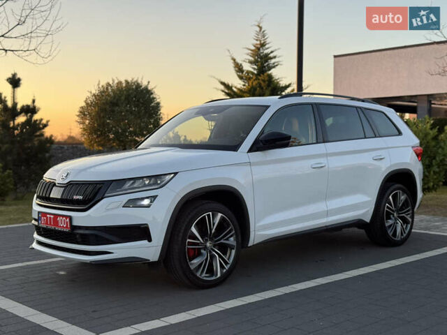 Белый Шкода Kodiaq, объемом двигателя 2 л и пробегом 195 тыс. км за 34999 $, фото 10 на Automoto.ua