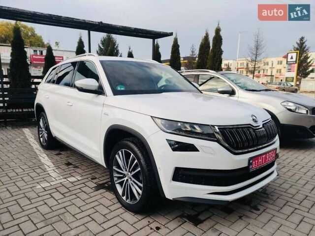 Білий Шкода Kodiaq, об'ємом двигуна 1.97 л та пробігом 190 тис. км за 30950 $, фото 14 на Automoto.ua