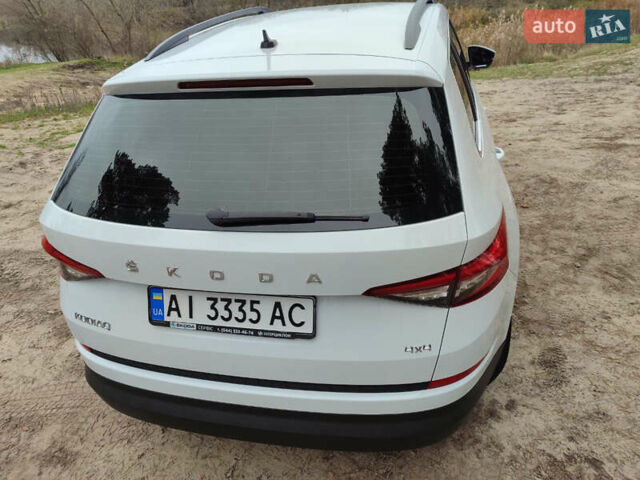Белый Шкода Kodiaq, объемом двигателя 1.98 л и пробегом 74 тыс. км за 29500 $, фото 12 на Automoto.ua