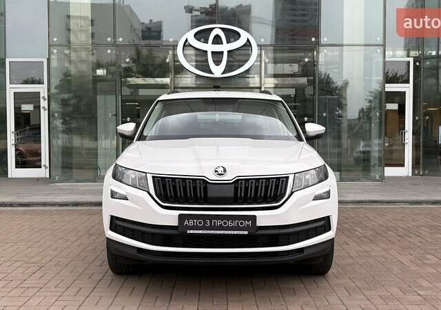 Білий Шкода Kodiaq, об'ємом двигуна 1.98 л та пробігом 131 тис. км за 24205 $, фото 4 на Automoto.ua