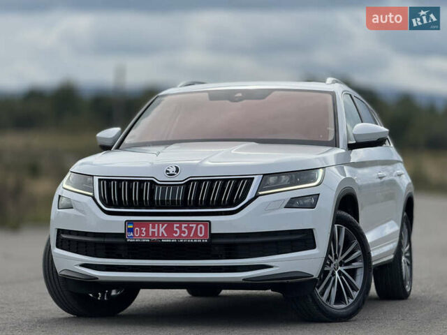 Белый Шкода Kodiaq, объемом двигателя 2 л и пробегом 153 тыс. км за 35600 $, фото 4 на Automoto.ua