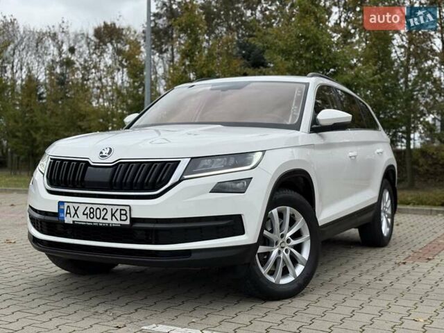 Белый Шкода Kodiaq, объемом двигателя 1.98 л и пробегом 56 тыс. км за 30500 $, фото 6 на Automoto.ua