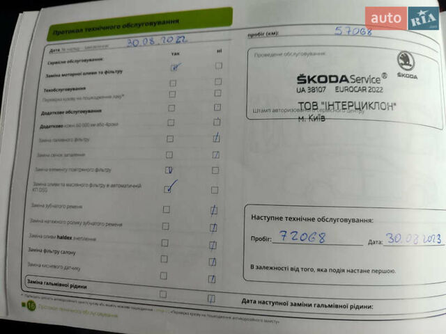 Белый Шкода Kodiaq, объемом двигателя 1.98 л и пробегом 74 тыс. км за 29500 $, фото 29 на Automoto.ua