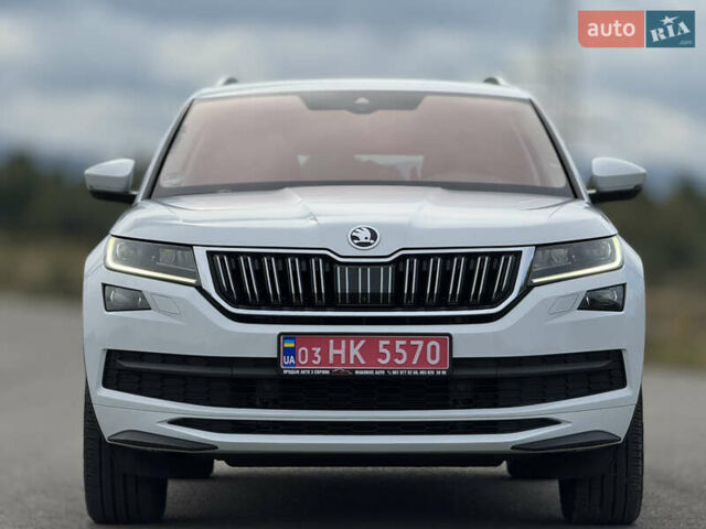 Белый Шкода Kodiaq, объемом двигателя 2 л и пробегом 153 тыс. км за 35600 $, фото 7 на Automoto.ua