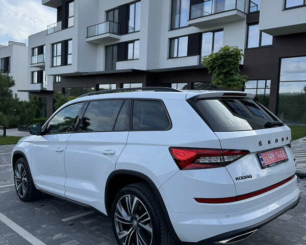 Шкода Kodiaq 2020 в Ужгороде на Automoto.ua Белый Шкода Kodiaq, объемом двигателя 2 л и пробегом 194 тыс. км за 34500 $, фото 8 на Automoto.ua