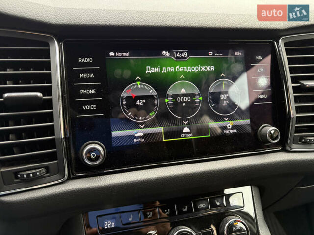 Белый Шкода Kodiaq, объемом двигателя 1.98 л и пробегом 232 тыс. км за 23000 $, фото 8 на Automoto.ua