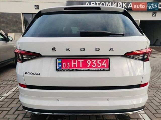 Білий Шкода Kodiaq, об'ємом двигуна 1.97 л та пробігом 190 тис. км за 30950 $, фото 9 на Automoto.ua