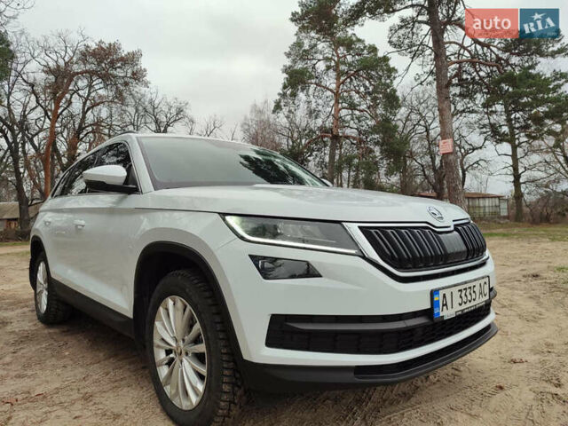 Белый Шкода Kodiaq, объемом двигателя 1.98 л и пробегом 74 тыс. км за 29500 $, фото 14 на Automoto.ua
