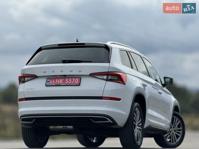 Белый Шкода Kodiaq, объемом двигателя 2 л и пробегом 153 тыс. км за 35600 $, фото 18 на Automoto.ua