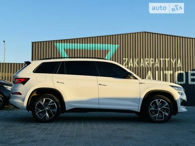 Белый Шкода Kodiaq, объемом двигателя 2 л и пробегом 70 тыс. км за 41000 $, фото 7 на Automoto.ua