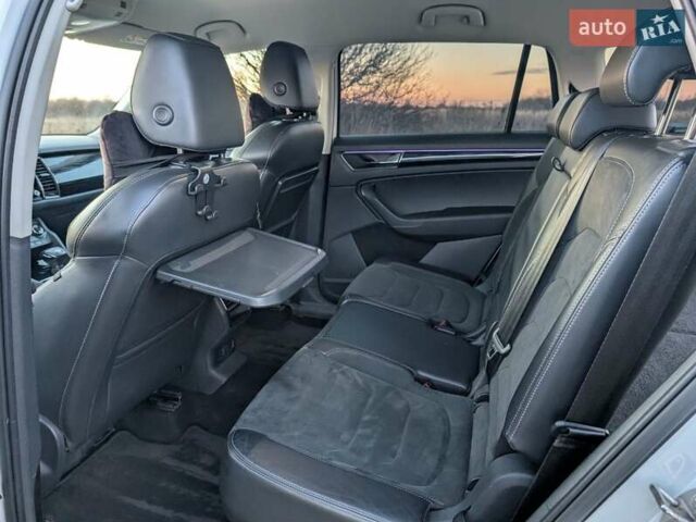 Белый Шкода Kodiaq, объемом двигателя 1.98 л и пробегом 100 тыс. км за 34000 $, фото 13 на Automoto.ua