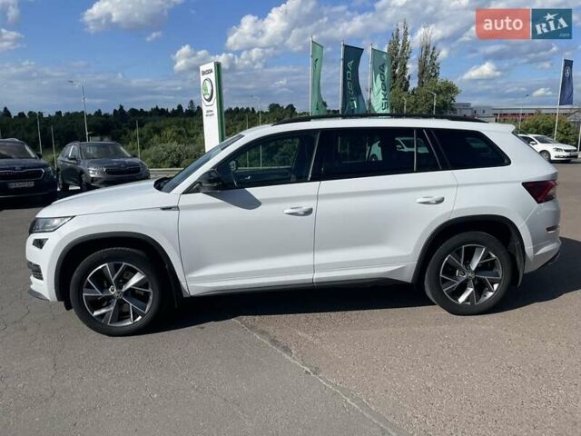 Белый Шкода Kodiaq, объемом двигателя 1.98 л и пробегом 102 тыс. км за 34700 $, фото 11 на Automoto.ua