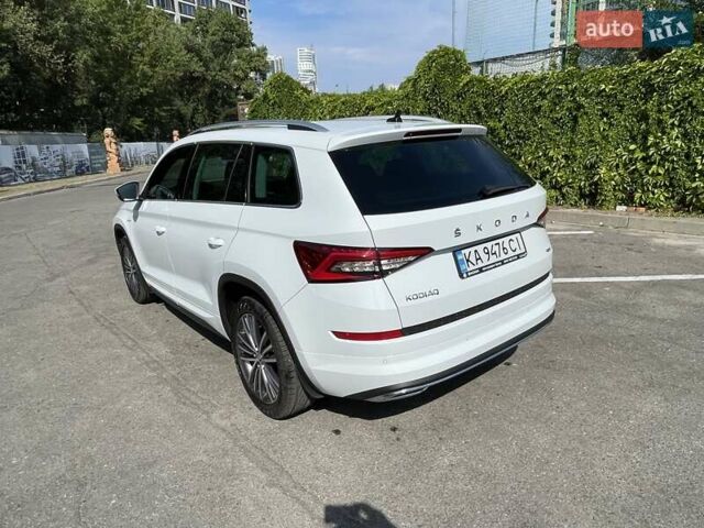 Белый Шкода Kodiaq, объемом двигателя 1.98 л и пробегом 106 тыс. км за 33500 $, фото 9 на Automoto.ua