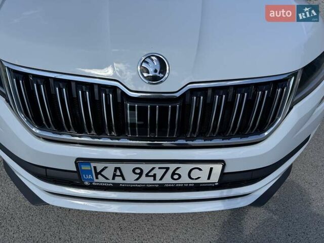 Белый Шкода Kodiaq, объемом двигателя 1.98 л и пробегом 104 тыс. км за 35300 $, фото 13 на Automoto.ua