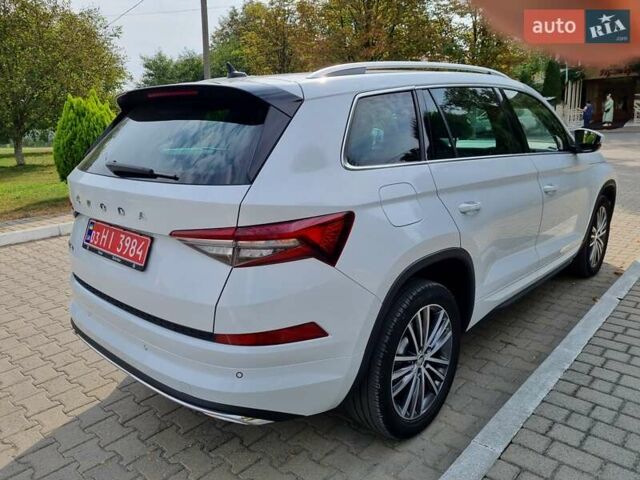 Білий Шкода Kodiaq, об'ємом двигуна 1.97 л та пробігом 185 тис. км за 37500 $, фото 9 на Automoto.ua