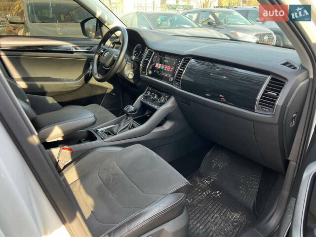 Білий Шкода Kodiaq, об'ємом двигуна 2 л та пробігом 242 тис. км за 23500 $, фото 13 на Automoto.ua