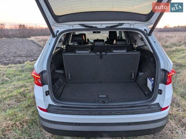 Белый Шкода Kodiaq, объемом двигателя 1.98 л и пробегом 100 тыс. км за 34000 $, фото 20 на Automoto.ua