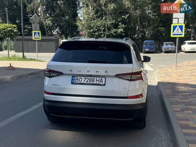 Белый Шкода Kodiaq, объемом двигателя 1.97 л и пробегом 163 тыс. км за 29500 $, фото 4 на Automoto.ua