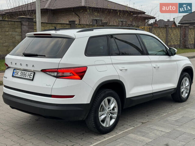 Білий Шкода Kodiaq, об'ємом двигуна 1.98 л та пробігом 192 тис. км за 24900 $, фото 5 на Automoto.ua