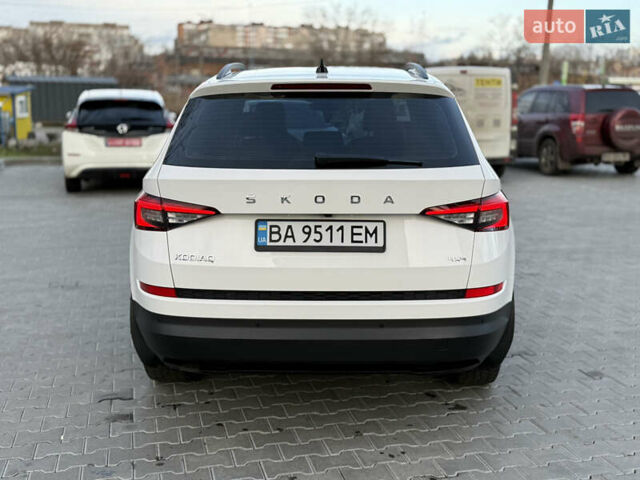 Білий Шкода Kodiaq, об'ємом двигуна 1.98 л та пробігом 197 тис. км за 22999 $, фото 5 на Automoto.ua