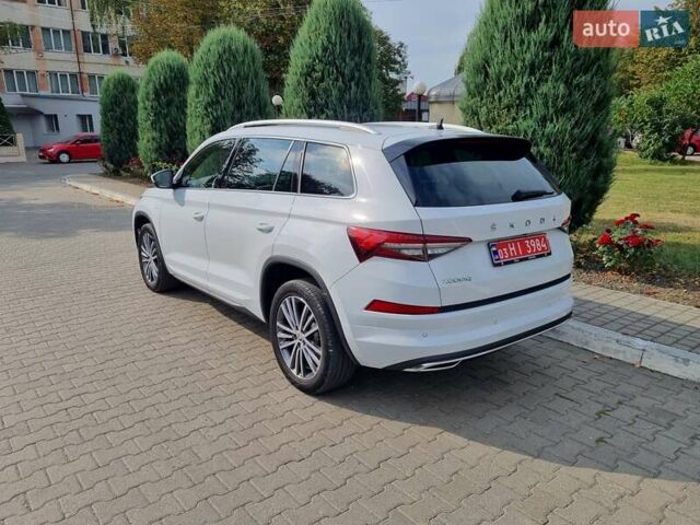 Білий Шкода Kodiaq, об'ємом двигуна 1.97 л та пробігом 185 тис. км за 37500 $, фото 5 на Automoto.ua